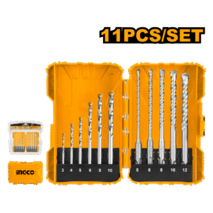 11 Pcs masonry and hammer drill bits set  AKDL31101