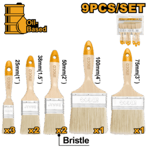 9 Pcs paint brush set  CHPTB0114091