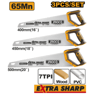 Hand saw 3pcs set 16" 18" 20"  COS23093