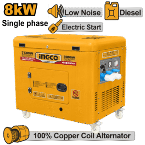 Silent diesel generator  GSE80001