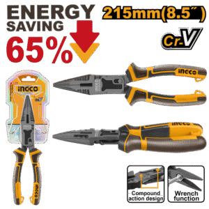 Compound action long nose pliers  HCLNP58200