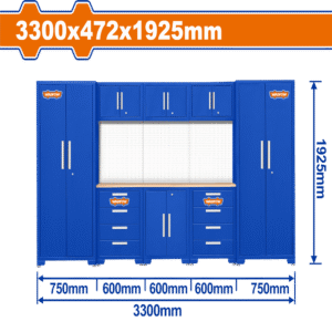 Heavy-duty modular garage cabinets  WCS3A08