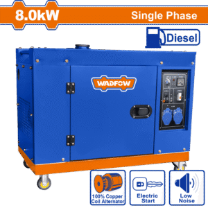 Silent diesel generator  WDG2A100