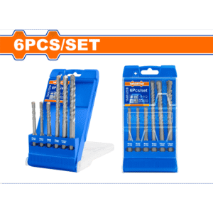6 Pcs SDS plus hammer drill bits set  WHD6B06