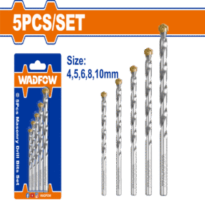 5 Pcs masonry drill bits set  WMJ2K01