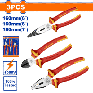 3 Pcs insulated pliers set  WPS0633