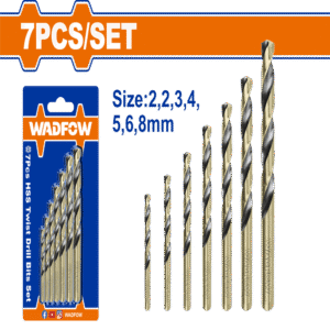 7 Pcs HSS twist drill bits set  WTD3K01