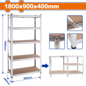 5-Tier adjustable storage shelves  WTS1A94