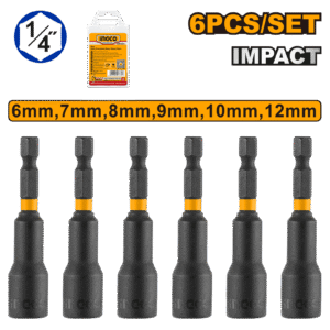 AMN65061 (6 Pcs impact magnetic nut set - P10C50)
