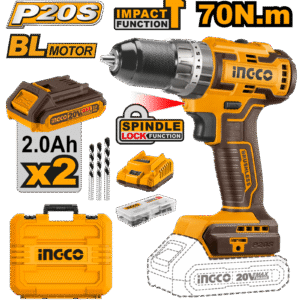 CIDLI20605 (Lithium-Ion brushless impact drill 20V 70Nm - C5)