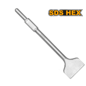 DBC0324103 (Hex chisel 30x410x100mm flat - P1C10)