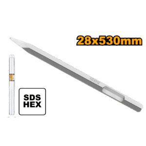 DBC0415301 (Hex chisel 28X 530mm pointed P5)