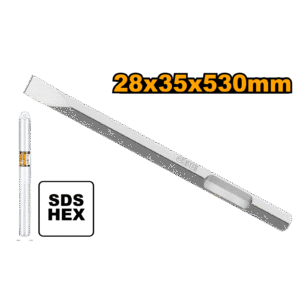 DBC0425302 (Hex chisel 28X35X 530mm - flat - C5)