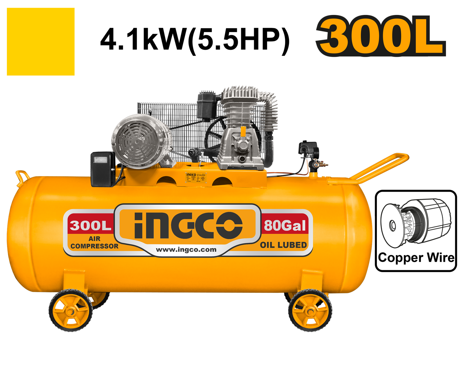 AC553001.png AC553001 (Air compressor 300L 5.5HP - C1) - Image 1
