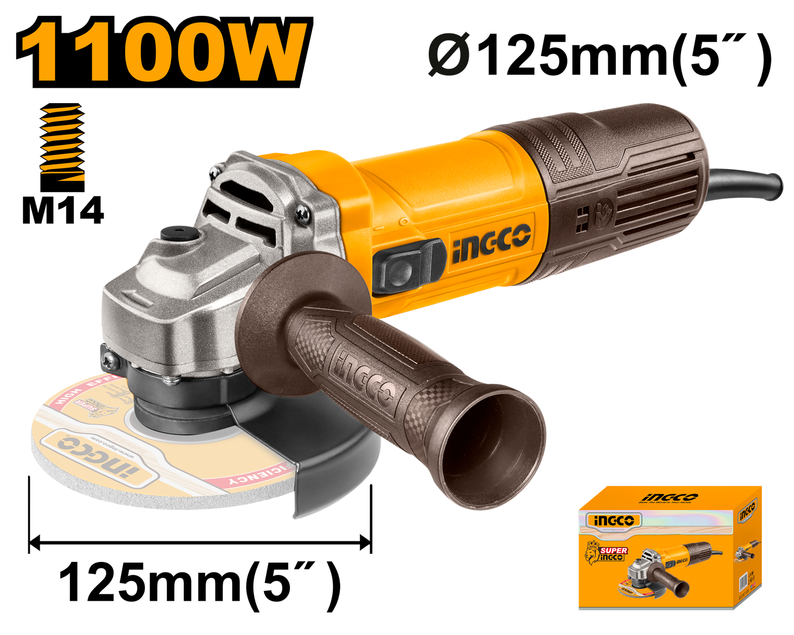 AG110028-1.png AG110028 (Angle Grinder 1100W - C6) - Image 1