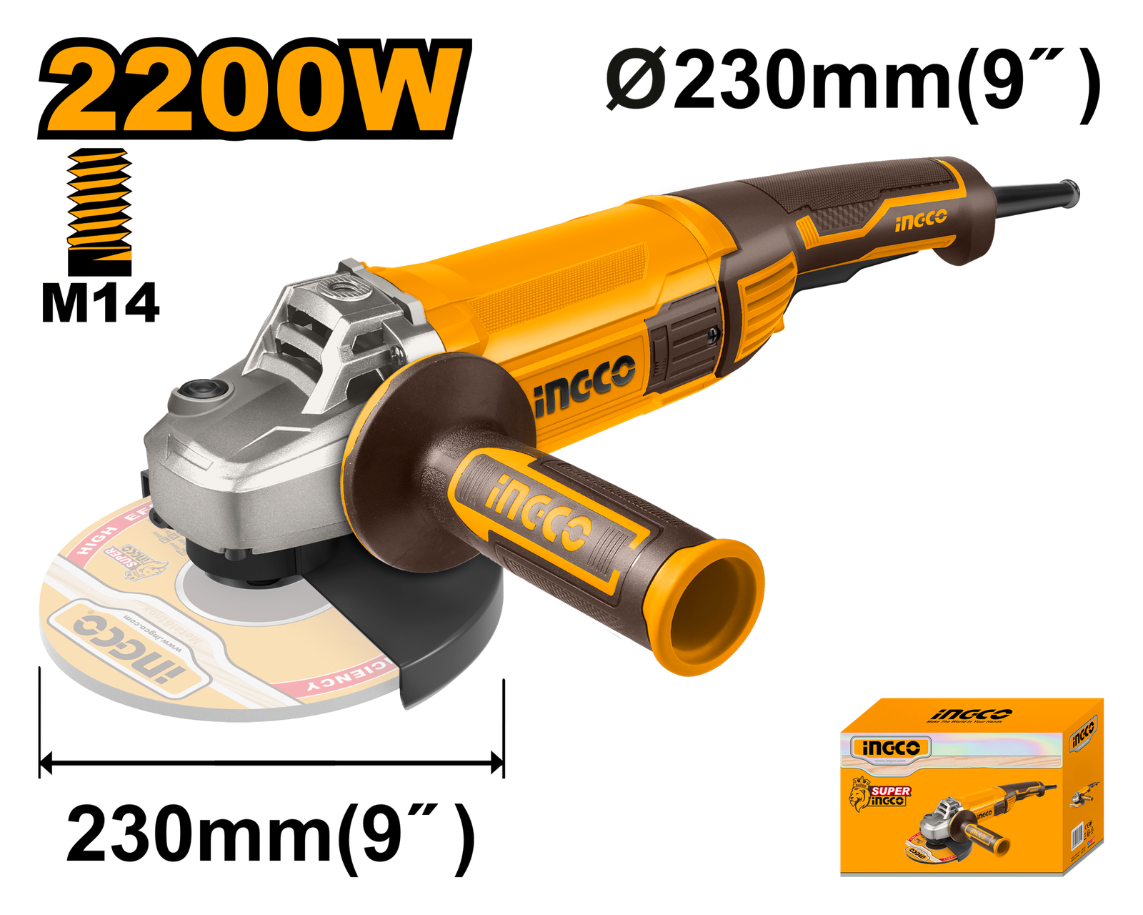 AG220018-1.png AG220018 (Angle grinder 2200w - P1C2) - Image 1