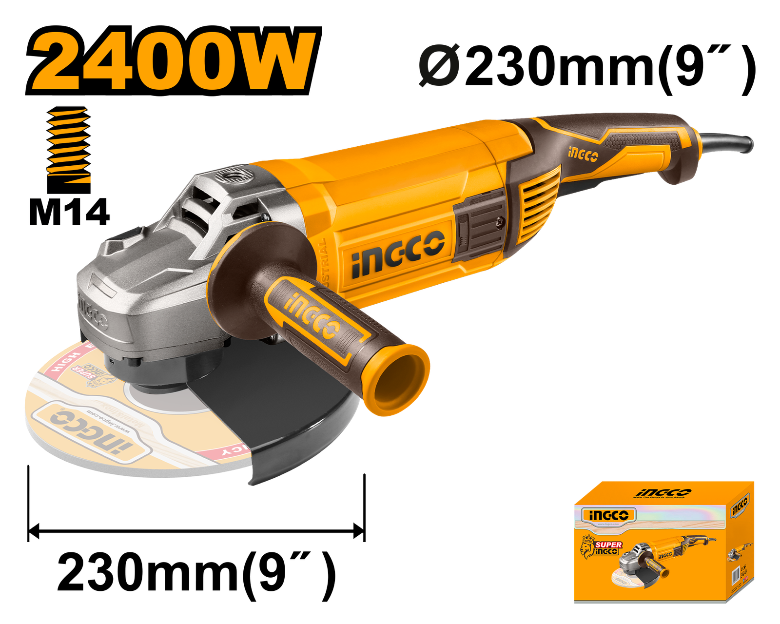 AG24008-2.png AG24008 (Angle grinder 2400w - P1C2) - Image 1