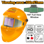 AHM006 (Auto-darkening welding helmet YELLOW - C6)