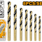 AKDB0801 (8PCS HSS twist drill bits set- P40C80)