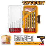 AKDL11206 (12 Pcs HSS drill bits set 1-10mm - P12C24)