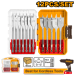 AKDL1206 (12 Pcs flat wood drill bits set 8-32mm - P6C12)