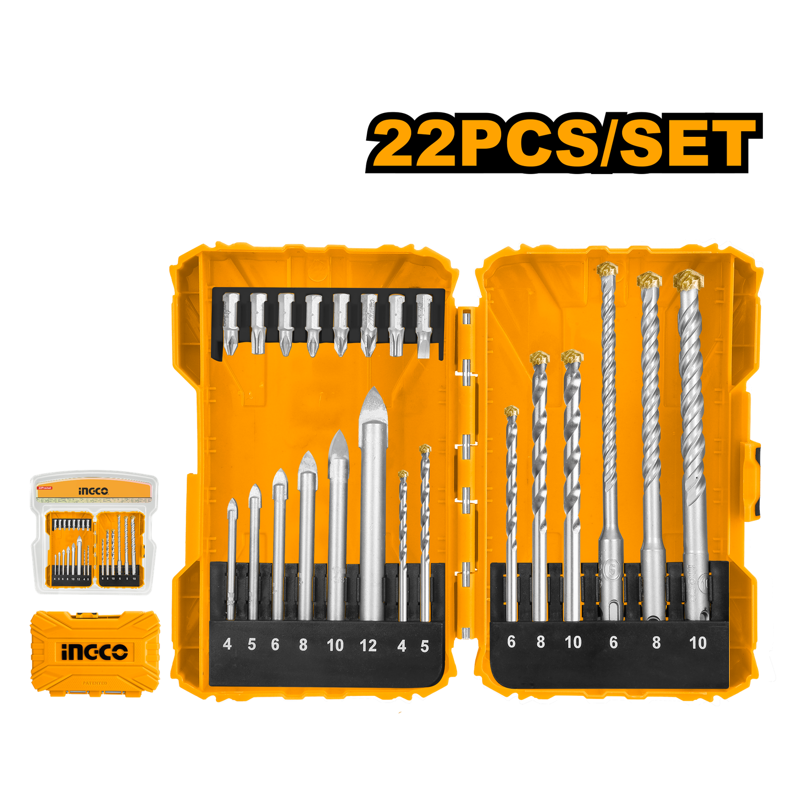 AKDL12201.png AKDL12201 (22 Pcs drill bits and screwdriver bits set) - Image 1