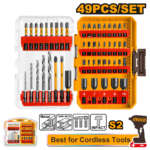 AKDL24906 (49 Pcs impact screwdriver bits set - P6C12)
