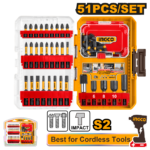 AKDL25106 (51 Pcs impact screwdriver bits set - P6C12)