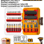 AKDL63306 (33 Pcs impact screwdriver bits and sockets set - P6C12)