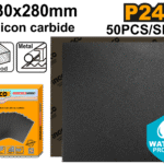 AKHS024016 (50pcs Waterproof Sandpaper 230x280mm P240 - P10C20)
