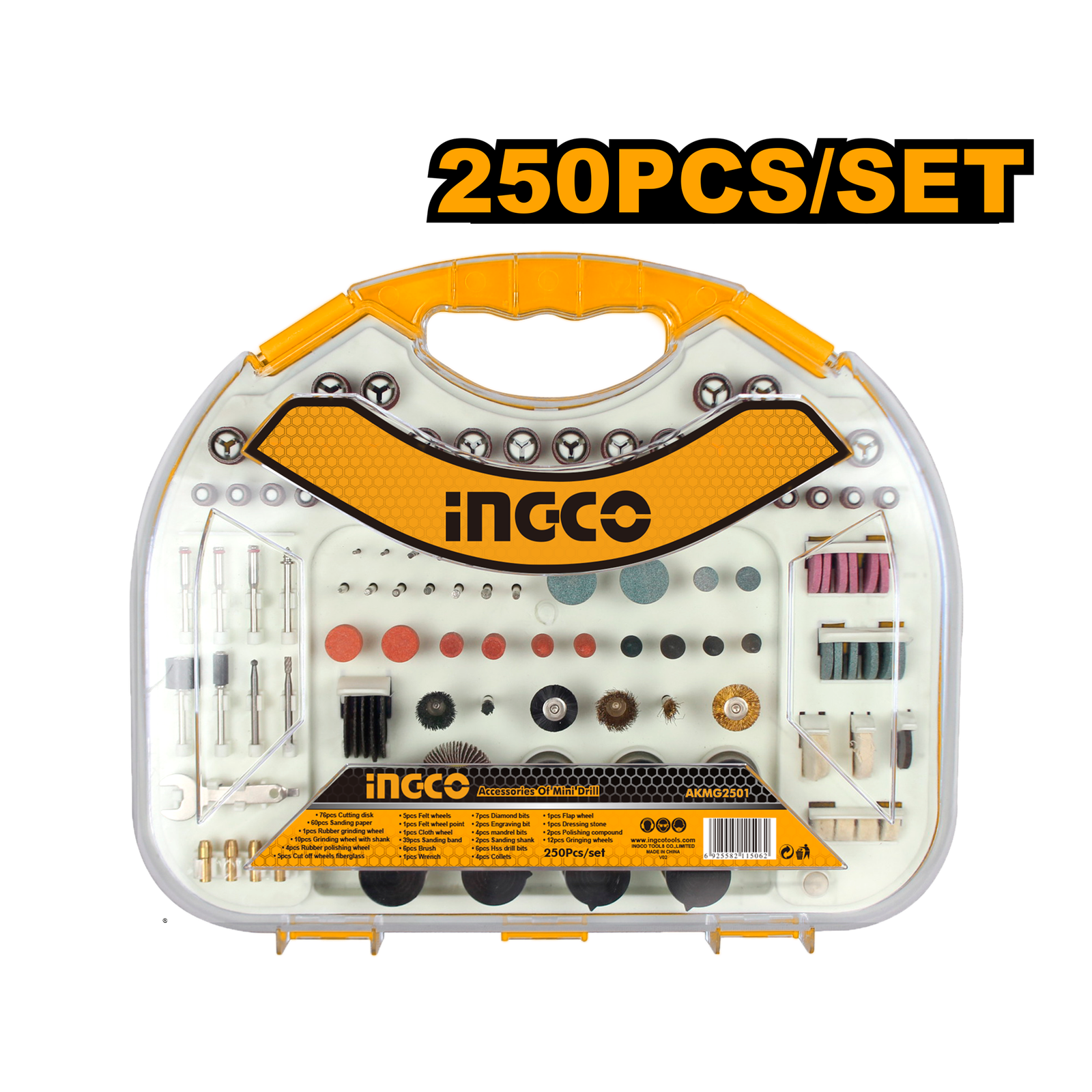 AKMG2501.png AKMG2501 (250 Pcs Accessories for Mini Drill - P5C10) - Image 1
