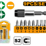AKSD0071 (9pcs Screw Drivers Bits Set - P25)