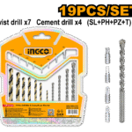 AKSDB1901 (19PCS drill bits & screwdriver bits set -P20C40)