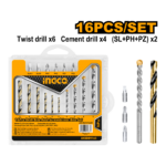 AKSDB9165 (16PCS drill bits & screwdriver bits set - P20C40)