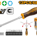 AKSDFL1208 (12 Pcs Flexible shaft screwdriver set - P12C48)