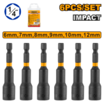 AMN65061 (6 Pcs impact magnetic nut set - P10C50)