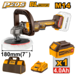 APLI20181 (Cordless polisher 7" 20V + Battery -P1C4)