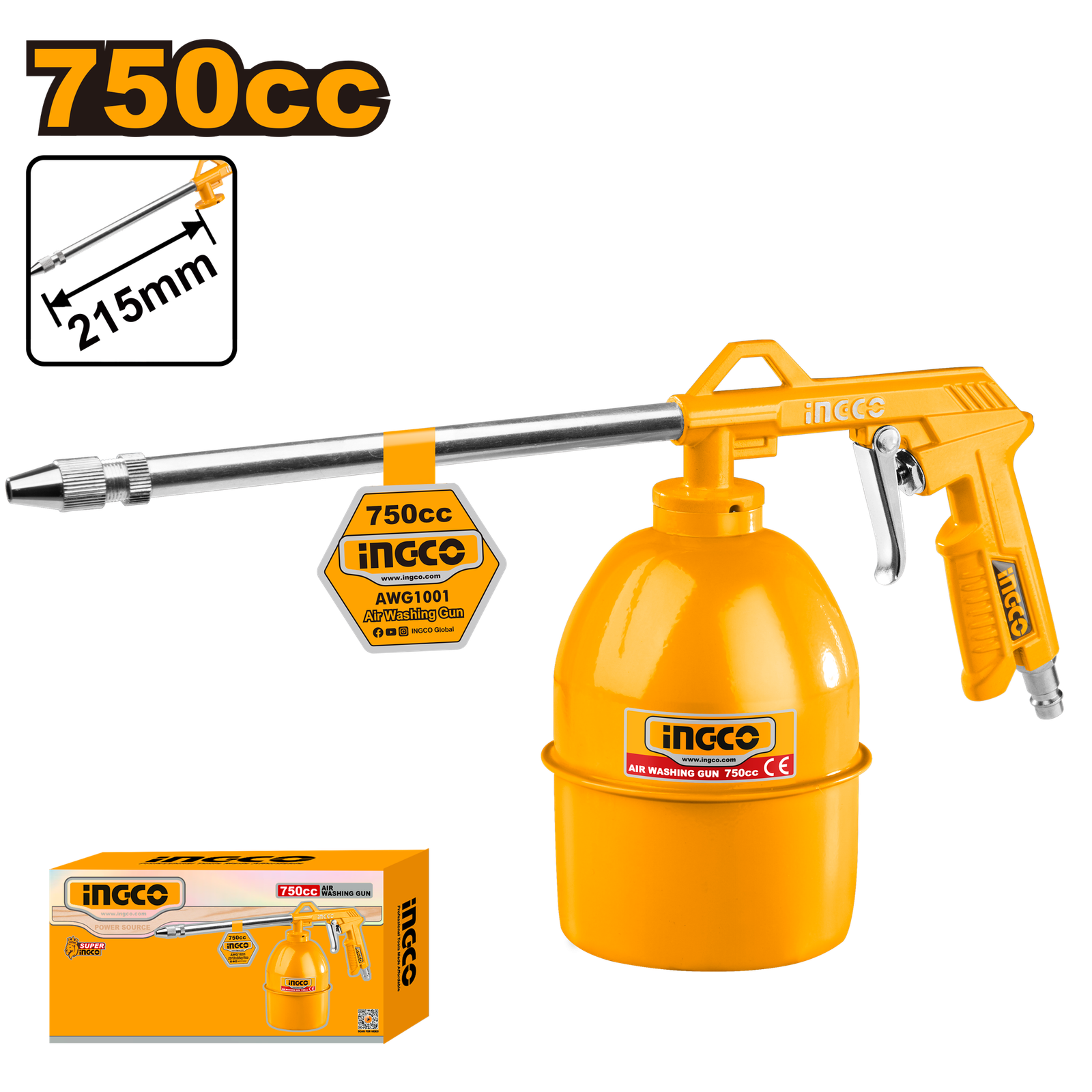 AWG1001.png AWG1001 (Air washing gun 750cc - P2C10) - Image 1