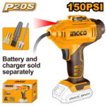 CACLI2018 (Lithium-Ion auto air compressor 20V 150PSI - C4)