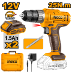 CDLI1228 (Cordless drill 12V + 25Nm + 2 Big Battery - P1C5)