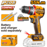 CDLI205581 (Cordless Drill 20V 55Nm - P1C5)
