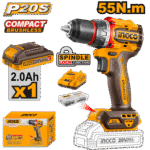 CDLI205582 (Cordless Drill 20V 55Nm + Battery - P1C5)