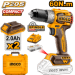 CDLI206021 (Compact Brushless Cordless Drill 20V 60Nm - P1C5)