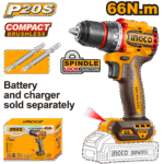 CDLI206681 (Cordless Drill 20V 66Nm - P1C5)