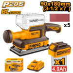 CFSLI20311 (Cordless finishing sander 20V 90x180mm + Battery - P1C6)