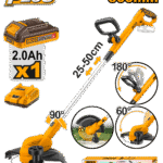 CGTLI203285 (Cordless grass trimmer 20V + Battery - P1C2)