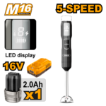 CHB048K (Cordless hand blender 16V + Battery - P1C10)