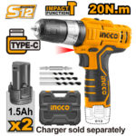 CIDLI12328 (Lithium-Ion impact drill 12V with BMC - C5)