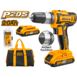 CIDLI20025 (L-I Impact Drill 20v with Bag - C5)