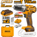 CIDLI20605 (Lithium-Ion brushless impact drill 20V 70Nm - C5)